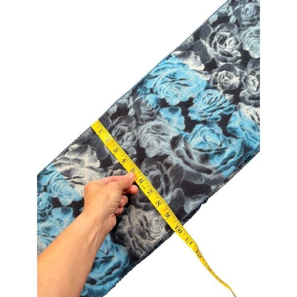 V Fraas Floral Infinity Scarf 100% Acrylic Made In Germany - Picture 7 of 9